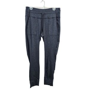 Juicy Couture Sport Womens Jogger Pants Charcoal Heathered Drawstring Waist XL